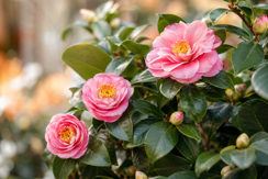 Autumn Camellias